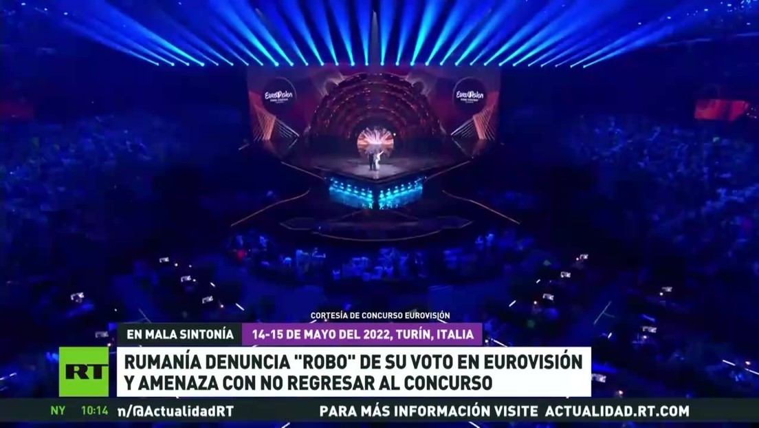 Rumanía denuncia el "robo" de su voto en Eurovisión y amenaza con no participar en la próxima edición