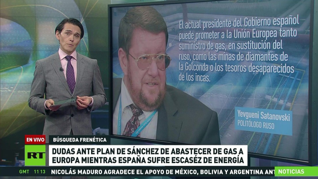 Dudas ante el plan de Sánchez de abastecer de gas a Europa mientras España sufre escasez de energía