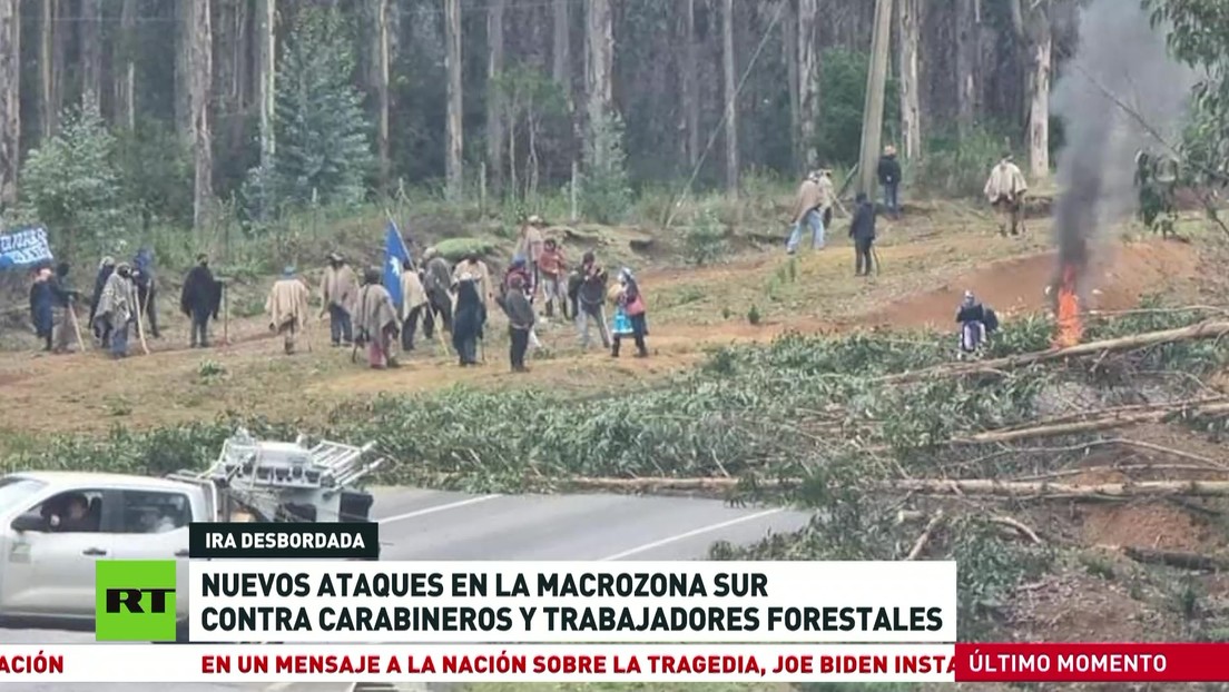 Chile: Nuevos ataques en la Macrozona Sur contra carabineros y trabajadores forestales