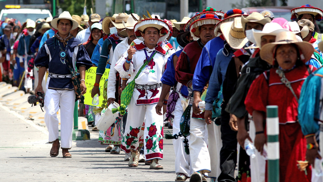 Restitución de tierras y respeto a pueblos originarios: el reclamo de la Caravana de la Dignidad y Conciencia Wixárica que llega a la Ciudad de México