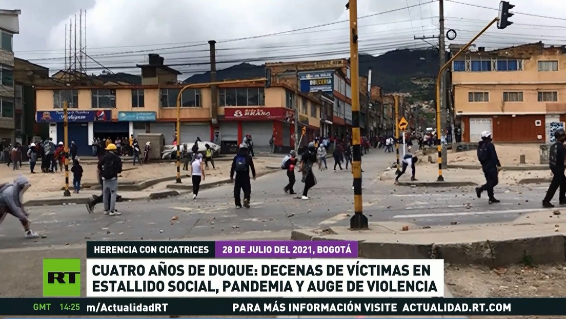 Cuatro años de Duque: decenas de víctimas en el estallido social, la pandemia y el auge de violencia en Colombia