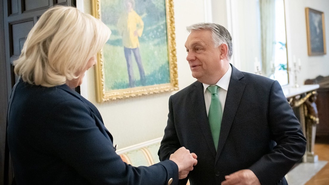 El primer ministro húngaro y Marine Le Pen abogan por una alianza entre los partidos europeos con "valores tradicionales"