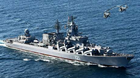 Reportan que información de inteligencia de EE.UU. habría ayudado a Ucrania a atacar el crucero Moskvá