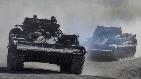 Las fuerzas de Lugansk alcanzan la frontera administrativa de la república rompiendo la defensa del Ejército ucraniano