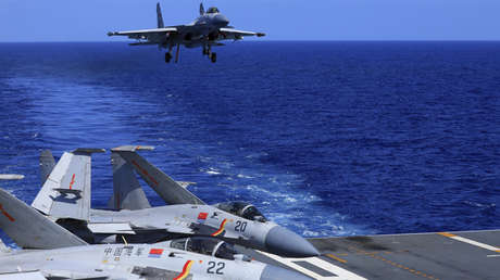 Pekín inicia unos ejercicios militares en el mar de la China Meridional que coinciden con la primera visita de Biden a Asia