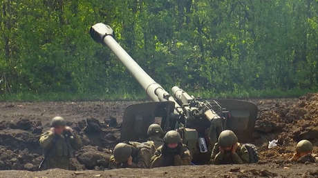 Militares rusos alcanzan con misiles lanzados desde el aire un almacén con proyectiles para obuses estadounidenses en Donbass