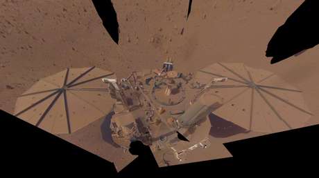 La NASA publica el Ãºltimo 'selfie' de la sonda marciana InSight