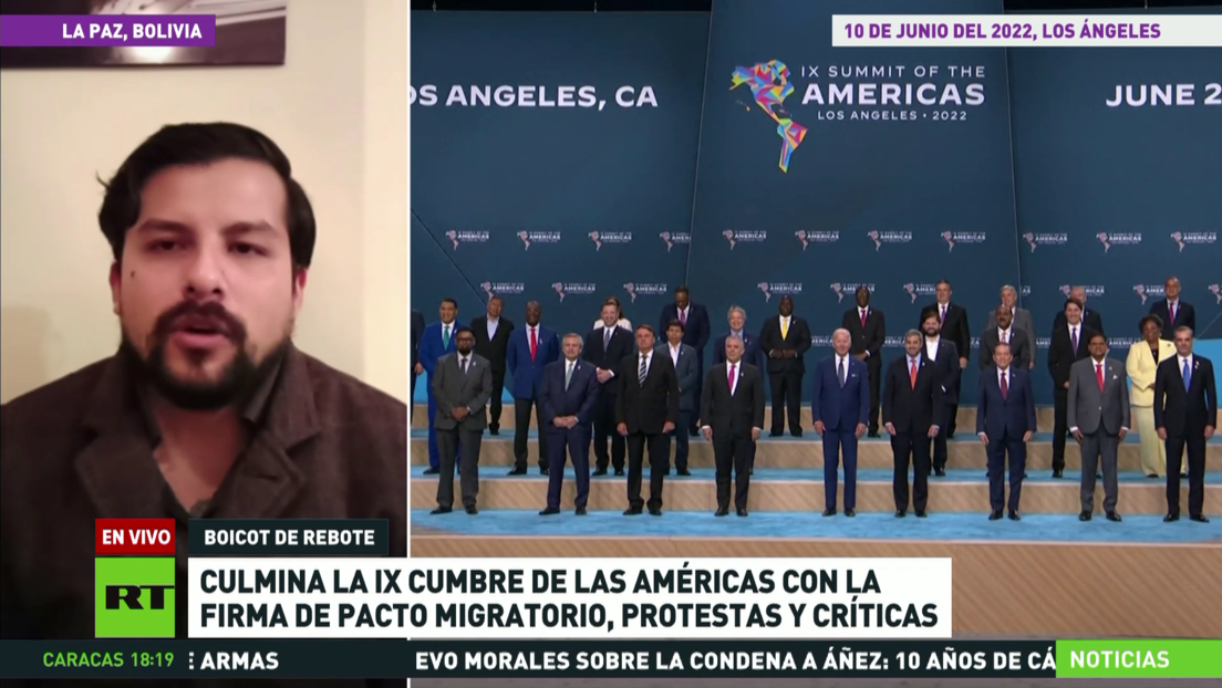 Culmina la IX Cumbre de las Américas con la firma de un pacto migratorio, protestas y críticas