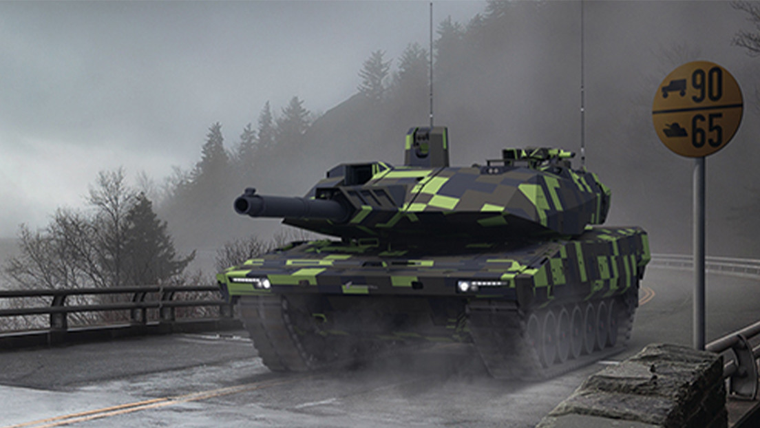 Alemania presenta su nuevo Panther KF51, un carro de combate con potentísimo armamento y un cañón de sorprendente rango de destrucción
