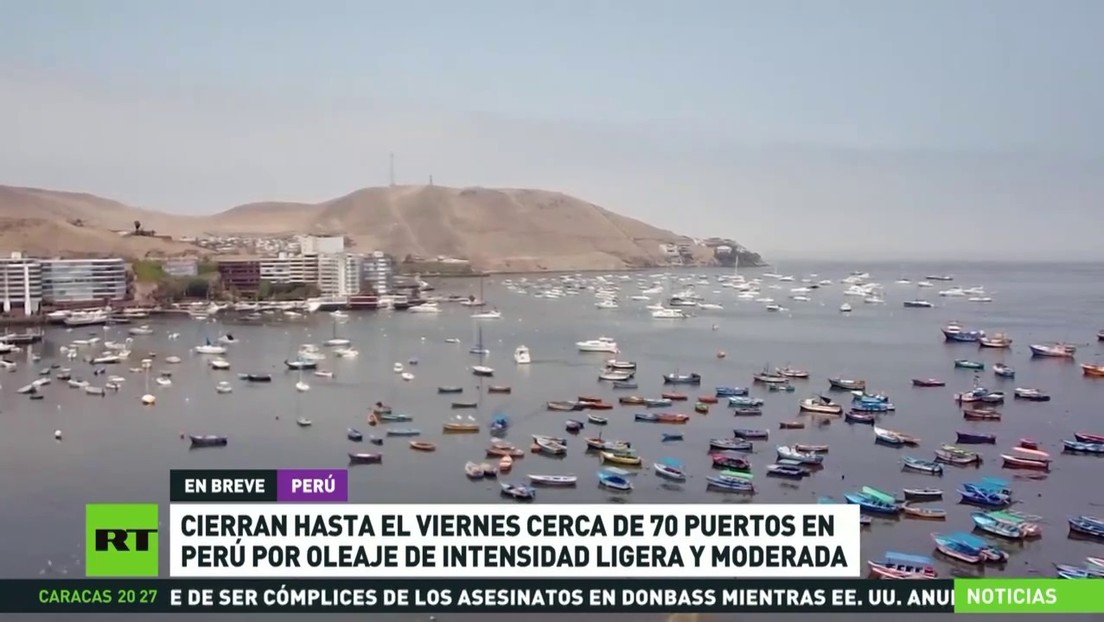 Cierran hasta el 17 de junio cerca de 70 puertos en Perú por oleaje de intensidad ligera o moderada