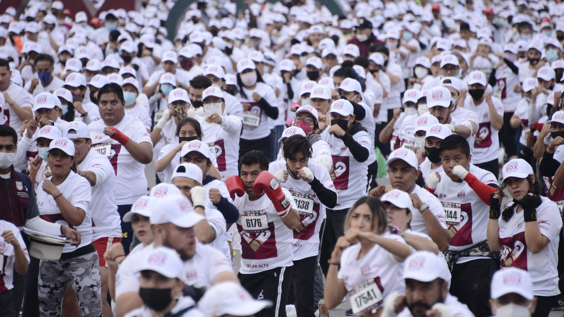 México rompe el Récord Guinness de la clase de boxeo más grande del mundo con 14.299 participantes