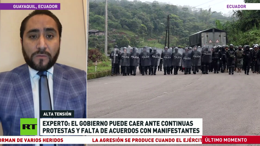 "Han instalado el miedo": indignación por la toma policial de la Casa de la Cultura ecuatoriana en medio del paro nacional