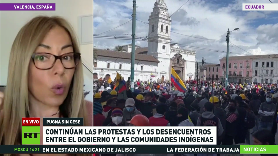 Continúan las protestas y los desencuentros entre el Gobierno ecuatoriano y las comunidades indígenas