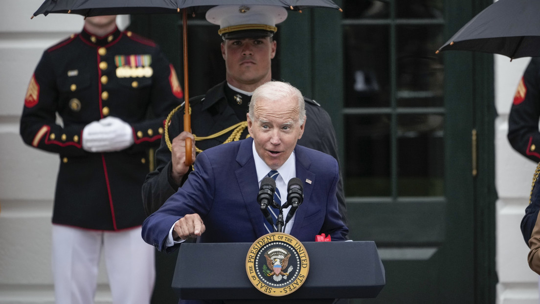 "Asufutimaehaehfutbw": Joe Biden describe a EE.UU. en una palabra (VIDEO)