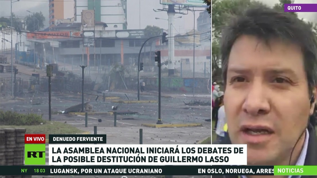 La Asamblea Nacional de Ecuador inicia los debates sobre la posible destitución de Guillermo Lasso