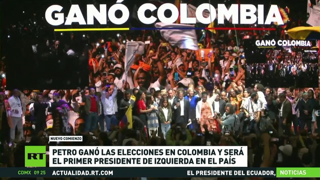 Gustavo Petro ganó las elecciones en Colombia y será el primer presidente de izquierda en el país