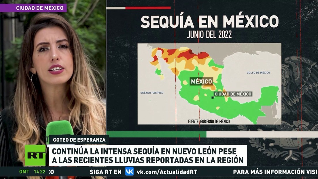 Continúa la intensa sequía en Nuevo León pese a las recientes lluvias en el norte de México