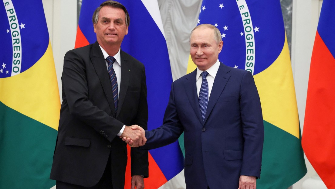 Putin aborda con Bolsonaro la seguridad alimentaria global y reafirma el compromiso de Rusia de enviar sus fertilizantes a Brasil sin interrupciones