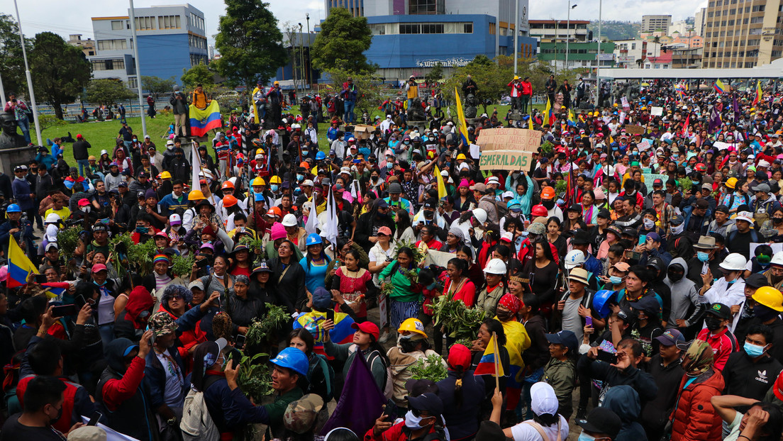 El movimiento indígena de Ecuador acepta reunión con representantes de las cinco funciones del Estado mientras sigue el paro nacional