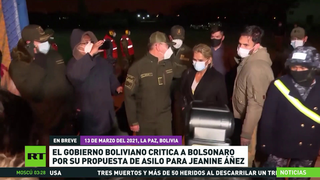El Gobierno boliviano critica a Bolsonaro por su propuesta de asilo para Jeanine Áñez