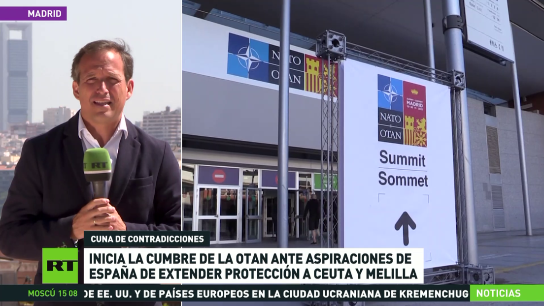 Inicia la cumbre de la OTAN con aspiraciones de España de extender protección a Ceuta y Melilla