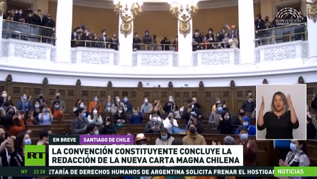 La Convención Constituyente de Chile concluye la redacción de la nueva Carta Magna