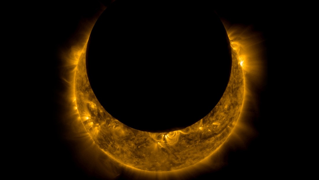 Un telescopio espacial de la NASA capta un eclipse solar en el espacio, el único lugar donde el fenómeno fue visible (VIDEO)