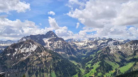Imágenes satelitales muestran el "reverdecimiento" de los Alpes durante los últimos 40 años a causa del calentamiento global