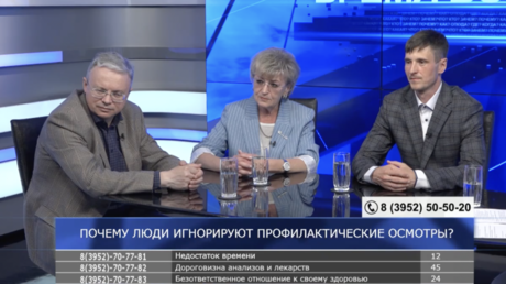 VIDEO: Un potente sismo sacude en vivo un estudio de televisión en Rusia y la reacción de los presentadores no tiene precio