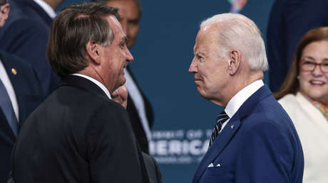Bolsonaro niega que pidiese ayuda a Biden para ganar a Lula en las elecciones de octubre