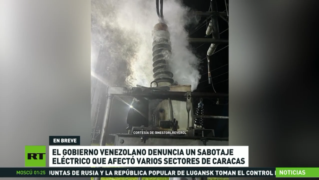El Gobierno venezolano denuncia un sabotaje eléctrico que afectó varios sectores de Caracas
