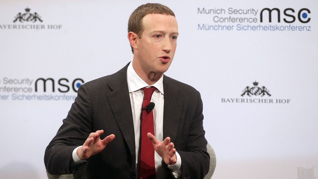 El presidente del conglomerado estadounidense de redes sociales Meta (calificado en Rusia como organización extremista), Mark Zuckerberg