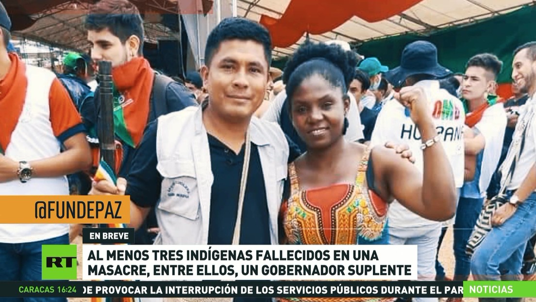 Al menos tres indígenas fueron asesinados en una masacre en Colombia, entre ellos un gobernador suplente