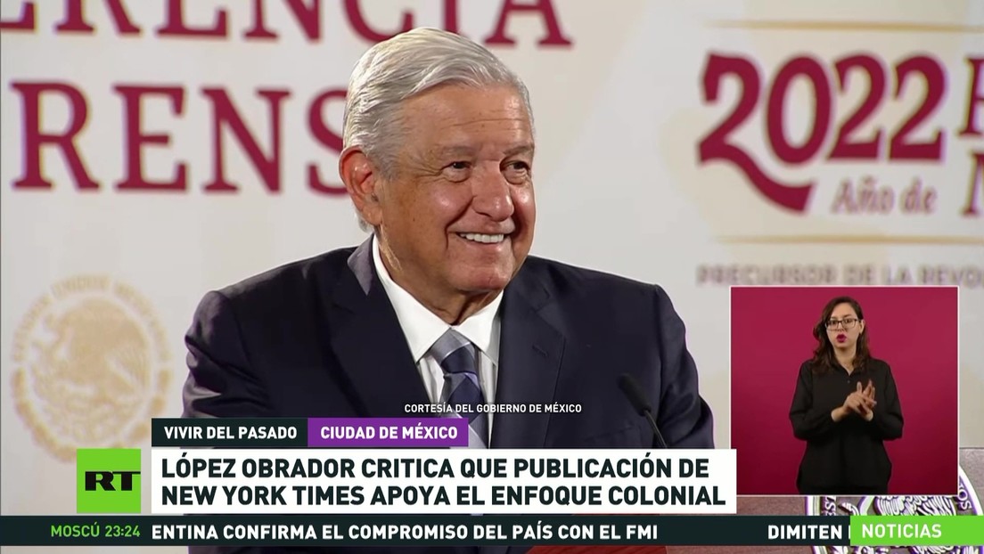 López Obrador condena una publicación de The New York Times por su enfoque colonial en relación a México