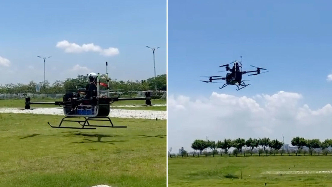 VIDEO: El fabricante de vehículos eléctricos chino XPeng muestra un prototipo volador