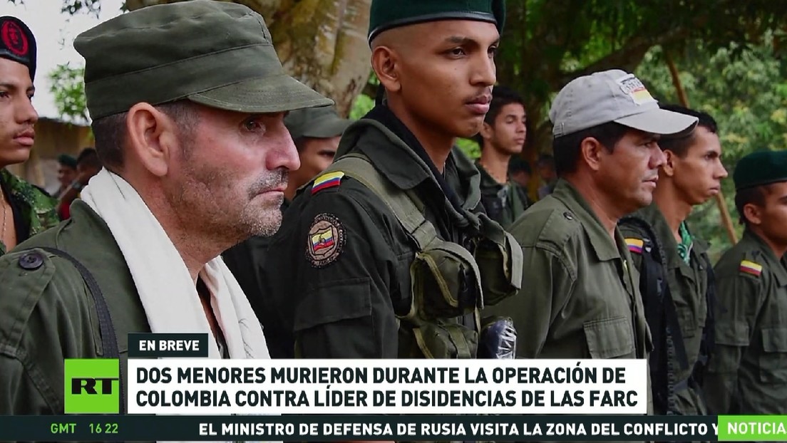 Gobierno de Colombia confirma la muerte de 2 menores durante el bombardeo al campamento del jefe de las disidencias de las FARC