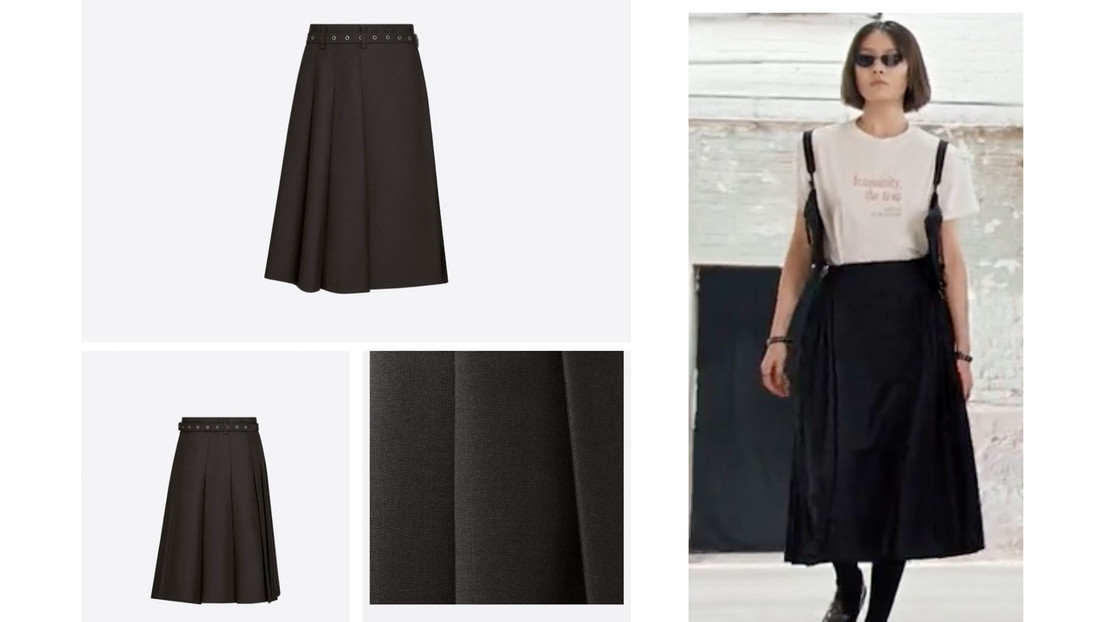 Acusan a Dior de plagiar el diseño de una falda tradicional china