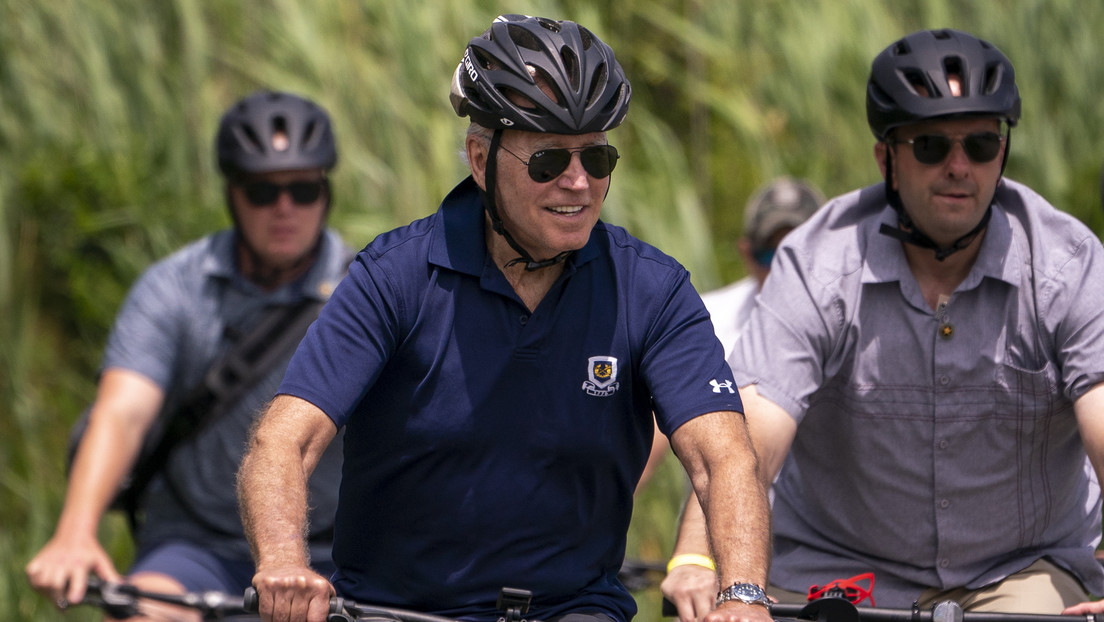 Internautas añaden a Google Maps 'Brandon Falls', el lugar donde Joe Biden cayó de su bicicleta