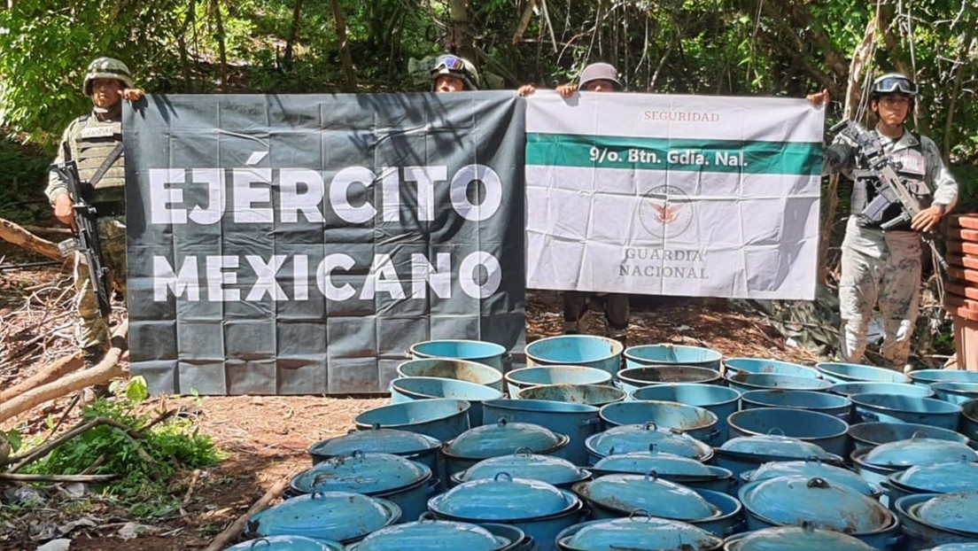 Autoridades mexicanas desmantelan 8 narcolaboratorios en el norte del país