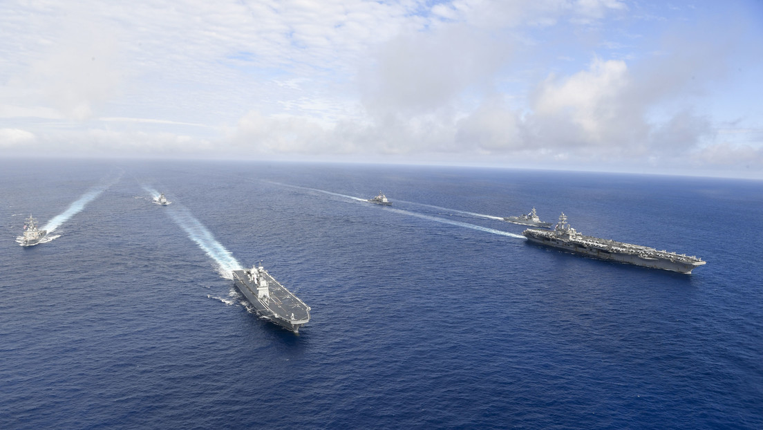 El portaaviones USS Ronald Reagan se dirige hacia Taiwán en medio de tensiones por la posible visita de Pelosi a la isla