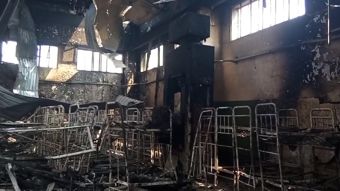 Ucrania bombardea a sus propios prisioneros de guerra