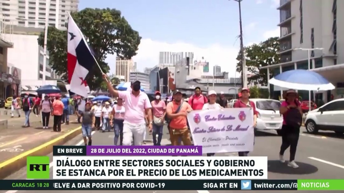 Diálogo entre sectores sociales y el Gobierno de Panamá se estanca por el precio de los medicamentos