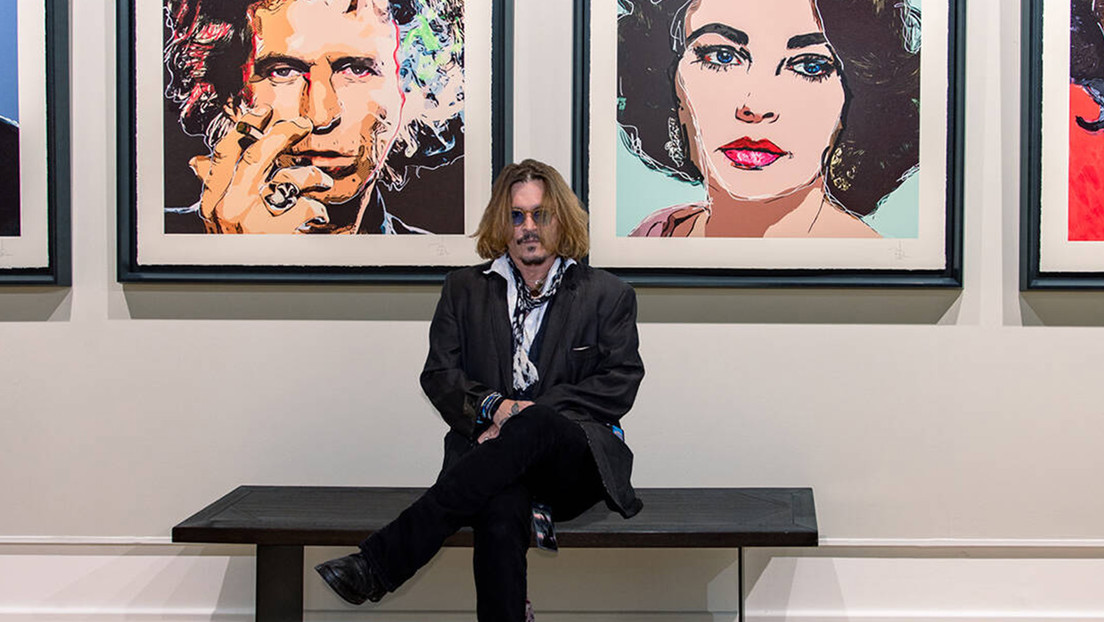 Johnny Depp vende su primera colección de arte