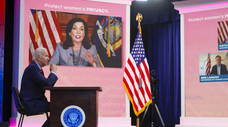 Biden advierte que algunos estados de EE.UU. intentarán arrestar a las mujeres que crucen las fronteras estatales para abortar