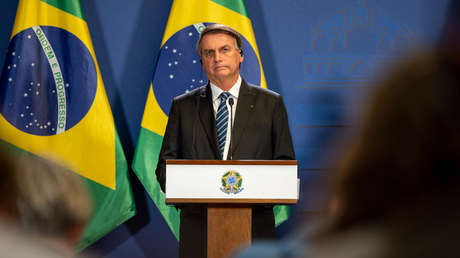 El presidente de Brasil, Jair Bolsonaro