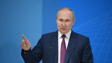Putin: Occidente ganó posiciones de liderazgo principalmente gracias al saqueo de otros pueblos, y no puede ofrecer un modelo de futuro