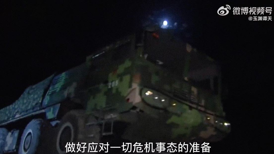 VIDEOS: Primeras imágenes de los ejercicios militares de China cerca de Taiwán