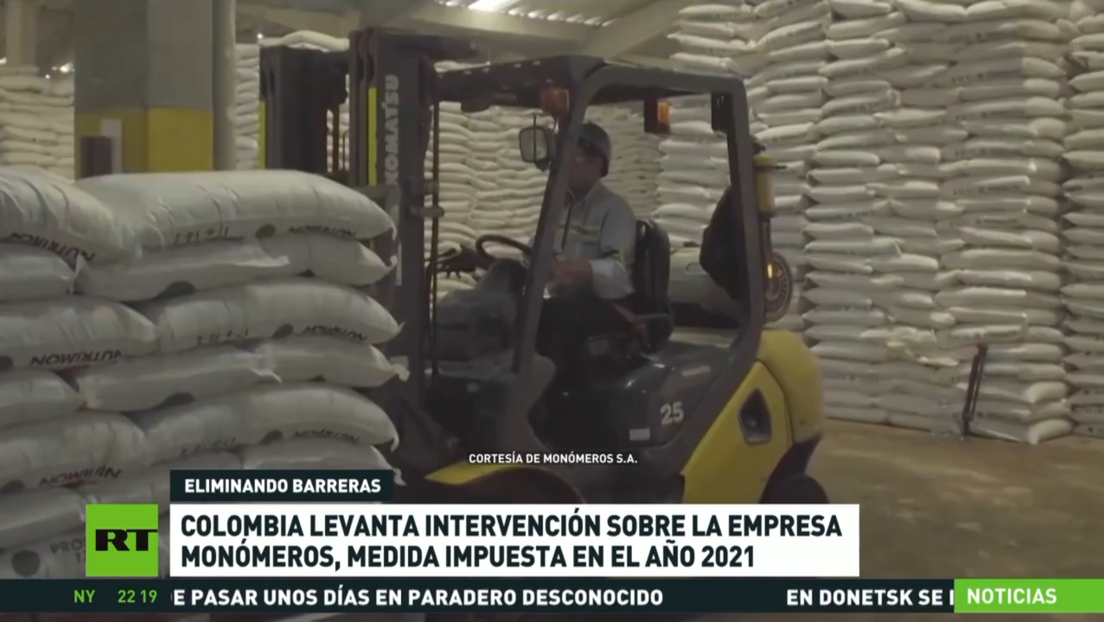 Colombia levanta restricciones a la empresa venezolana Monómeros, impuestas en el año 2021