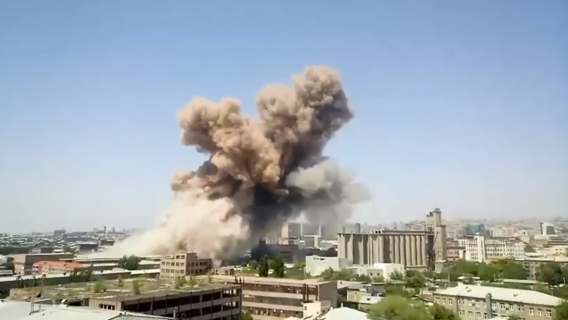 Se produce una explosión en un centro comercial de Ereván, la capital de Armenia (VIDEO)