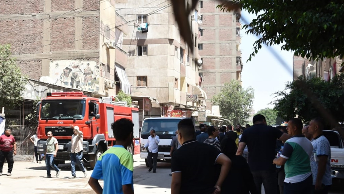 Decenas de muertos y heridos en un incendio dentro de una iglesia en Egipto